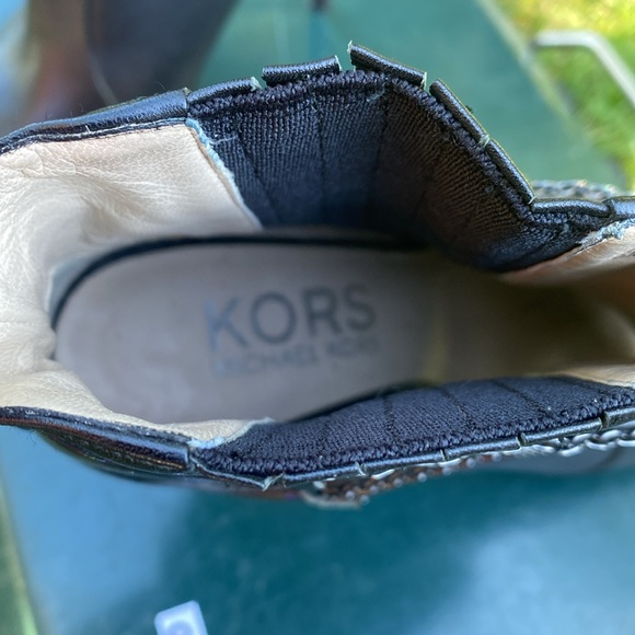 Michael Kors peep toe ankle booties - Picture 2 of 4